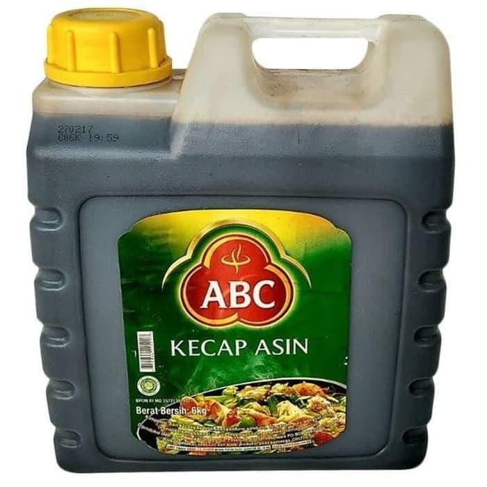 

Lezat- Kecap Asin ABC galon 6 Kg / Jerigen