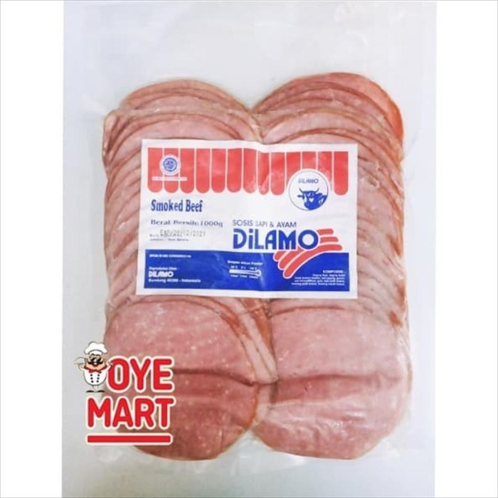 

Lezat- DILAMO SMOKED BEEF 1KG DAGING SAPI ASAP HARGA PROMO MURAH
