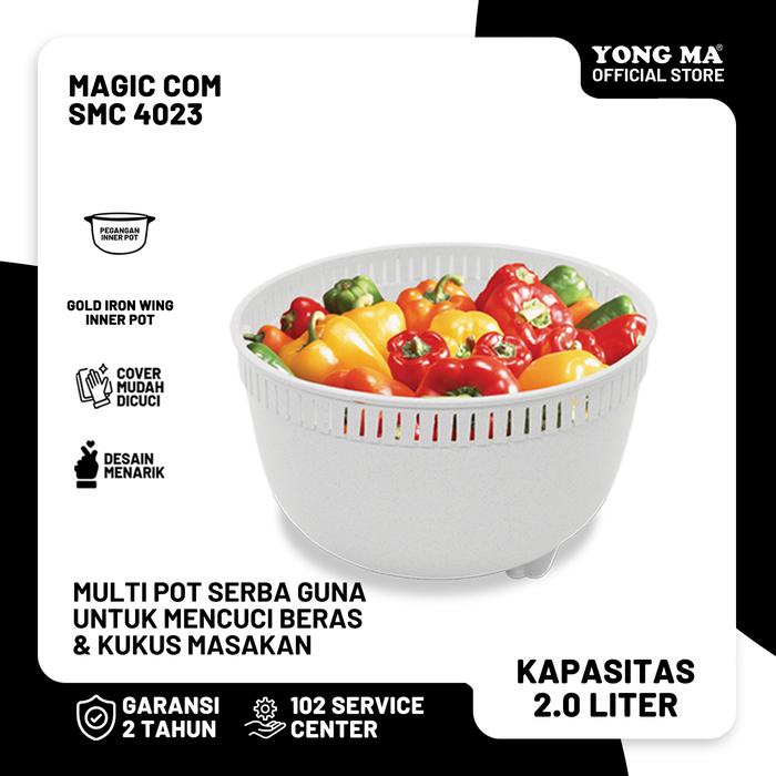 DISKON YONG MA RICE COOKER SMC 4023 READYY