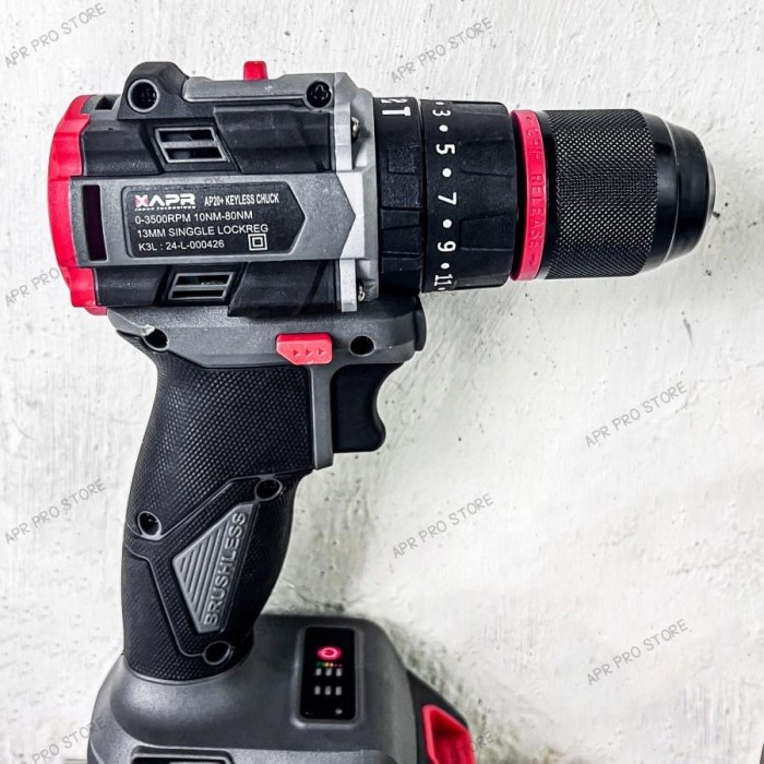 Bor Cordless Apr Japan 88V 13Mm Garansi 3 Tahun Ap20 Japan Chuk Besi - Ap20+ Toolkit By Apr Pro