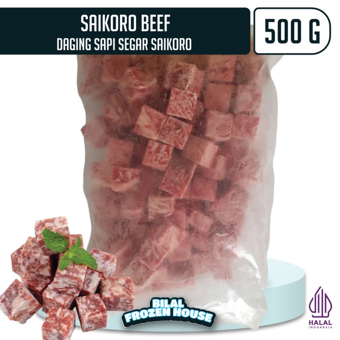 

Lezat- Saikoro Beef Wagyu Cube 500gr
