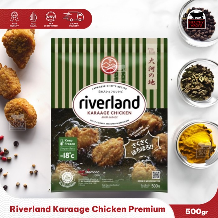 

Lezat- Riverland Karaage Chicken Ayam Karage 500gr