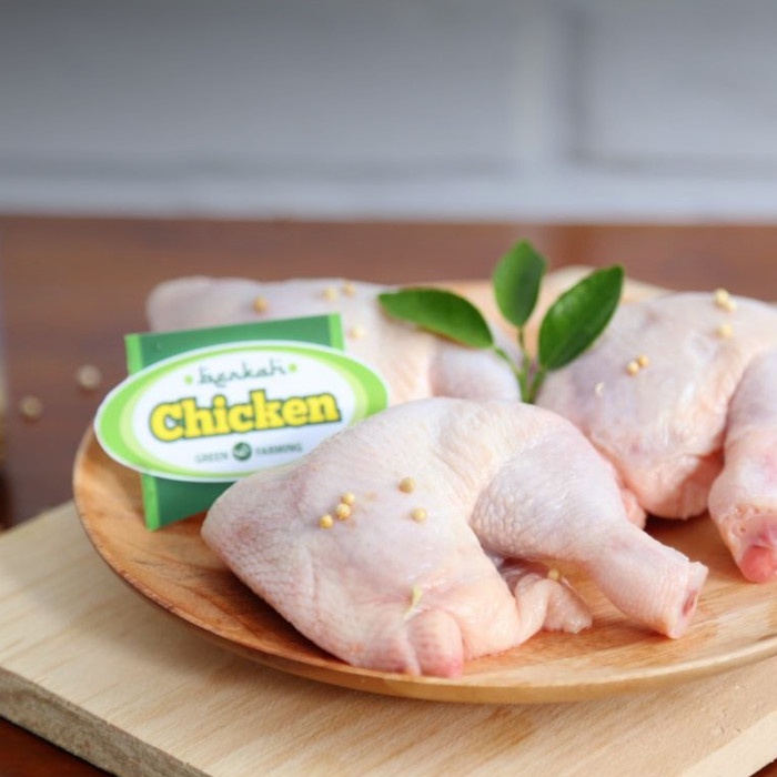 

Lezat- Paha Utuh Ayam Organik Berkah Chicken 1 Kg