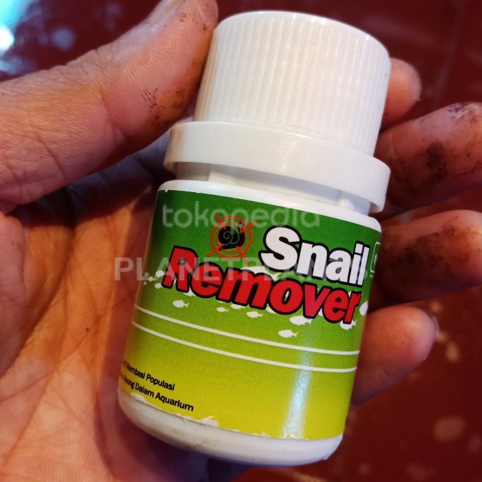 SNAIL KILLER OBAT RACUN PEMBASMI KEONG SIPUT HAMA AQUARIUM AQUASCAPE