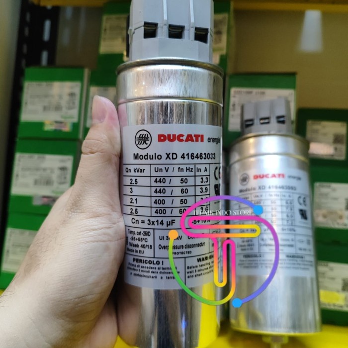 Capasitor Ducati 5 Kvar 415V - 5kvar capasitor panel DUCATI