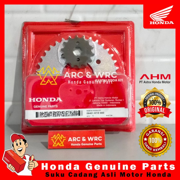 Gearset Girset Rantai Roda Supra X 125 Helm In