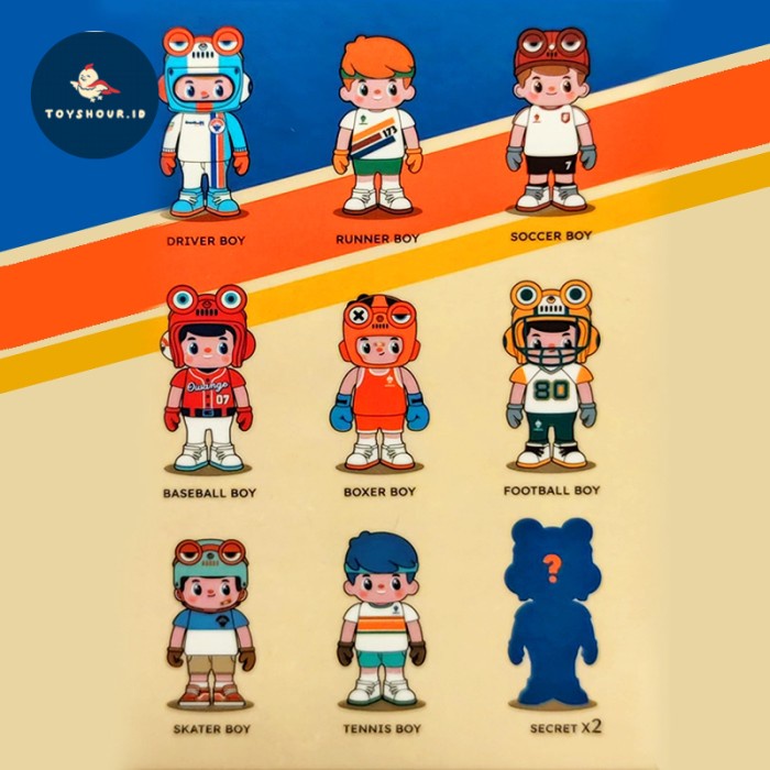 PROMO OWANGE BOY ALL STAR BLIND BOX BY KONG ANDRI ORIGINAL SELECTED READY