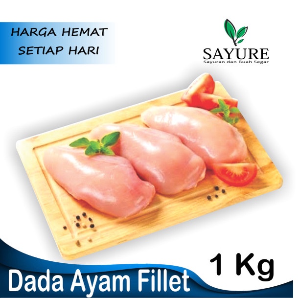 

Lezat- DADA AYAM FILLET [BREAST FILLET] 1KG