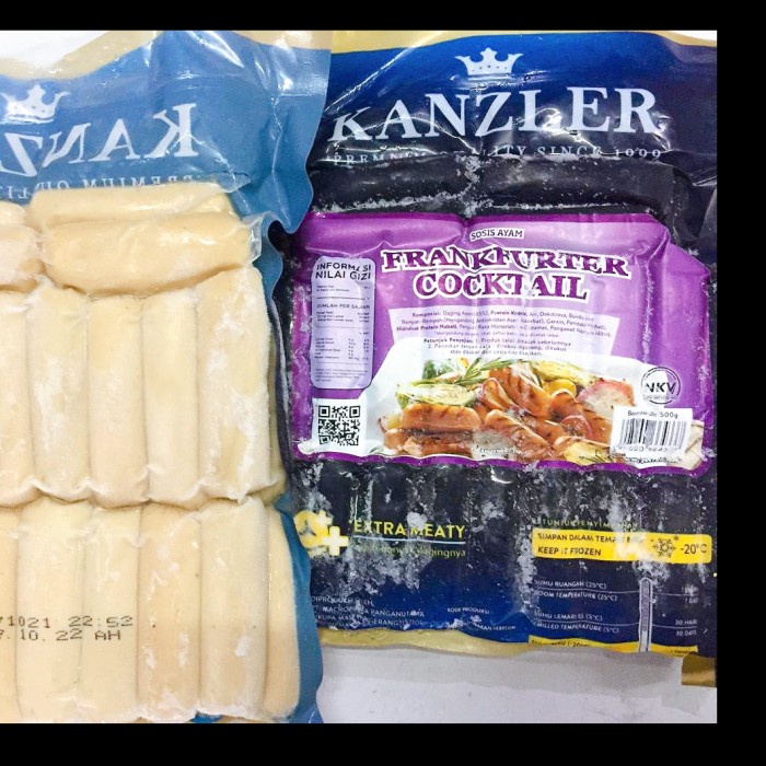

Lezat- Sosis KANZLER Frankfurter Cocktail - Sosis Ayam