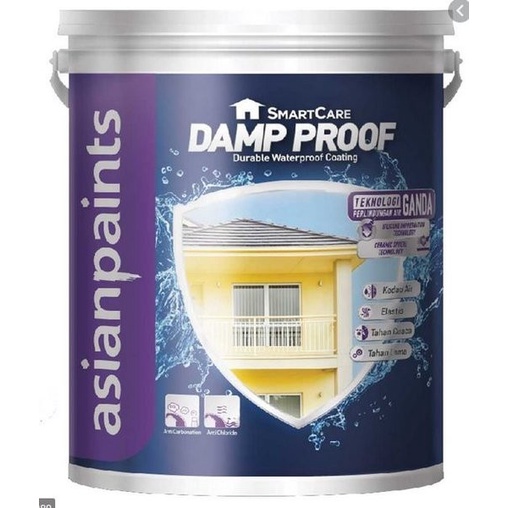 CAT ASIAN PAINT SMARTCARE DAMPROOF 20KG ANTIBOCOR DAMP PROOF DAMPPROOF ORIGINAL
