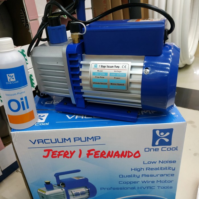 VACUUM PUMP AC 1/4PK VACUM PUMP MOBIL KULKAS OC 115N ONE COOL ORIGINAL