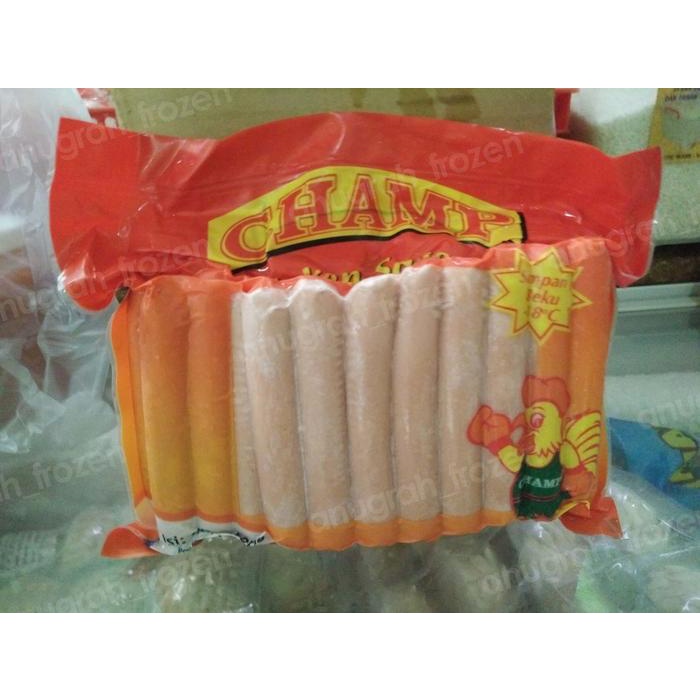 

Lezat- CHAMP SOSIS AYAM 1KG ISI 40