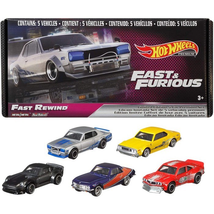 HOTWHEELS FAST FURIOUS FAST REWIND PREMIUM