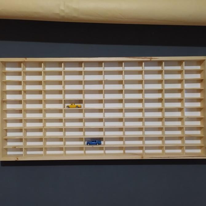 RAK HOTWHEELS ISI 100 FULL KAYU