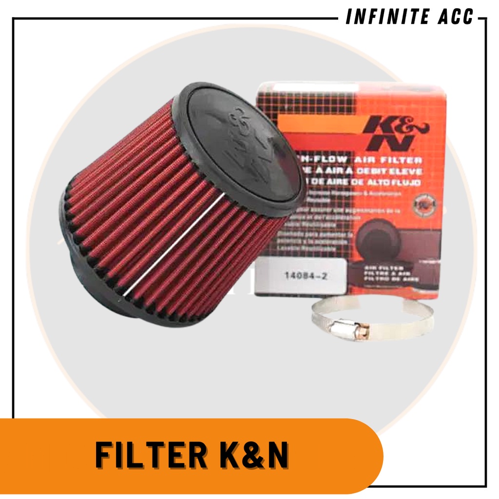 Open Filter udara K&N I Filter udara racing Aksesoris mobil variasi modifikasi universal