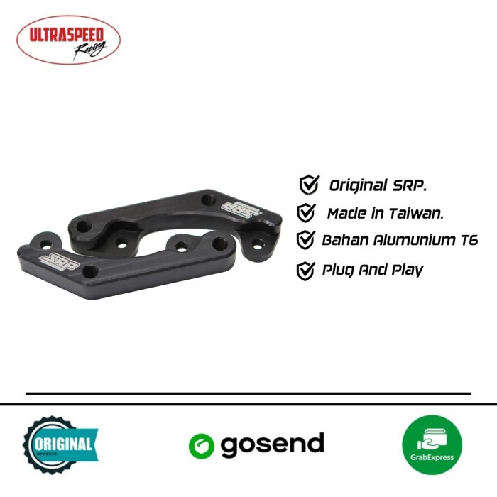 Breket Bracket Kaliper Belakang SRP Brembo KTC 2P/2Piston Yamaha XMAX