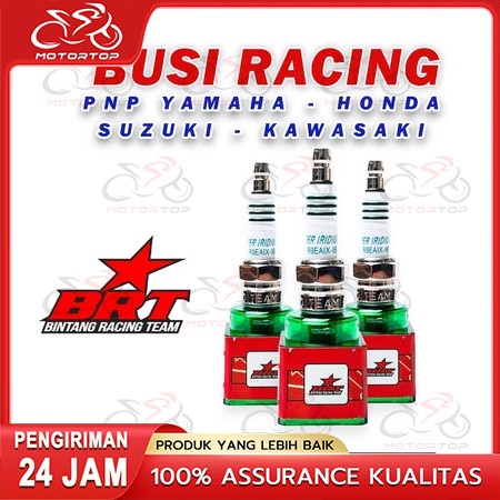 [COD]BUSI RACING - Busi BRT Super Iridium Beat Scoopy Vario Nmax Aerox Mio M3 PCX BUSI RACING BRT