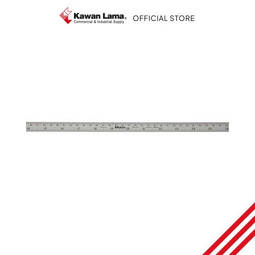 

TERLARIS Mitutoyo Penggaris Besi Semi Fleksibel 40 Inci/1000 Mm 182-309