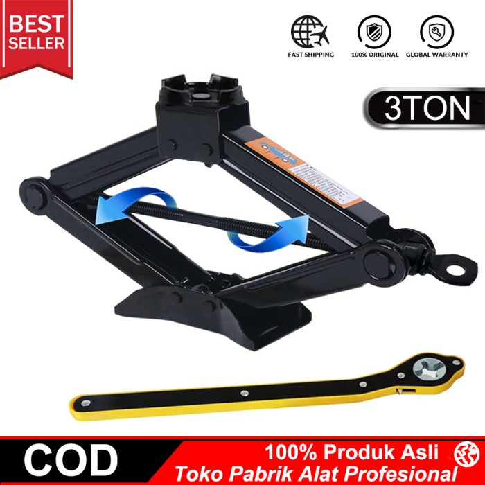 DONGKRAK ULIR 3 TON / DONGKRAK MOBIL / DONGKRAK JEMBATAN SUPER ORIGINAL