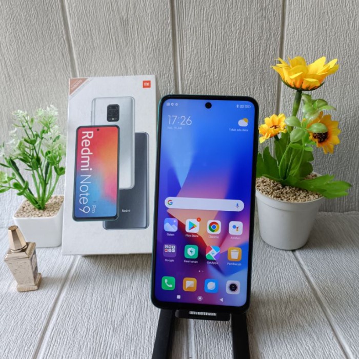 Hp Xiaomi Redmi Note 9 Pro 8/128 GB Second Seken Bekas Murah *