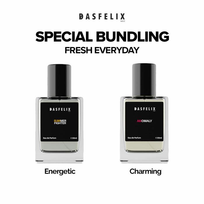Flash- [Special Bundling] Dasfelix Summer Fighter & Anomaly Eau De Parfum Pria