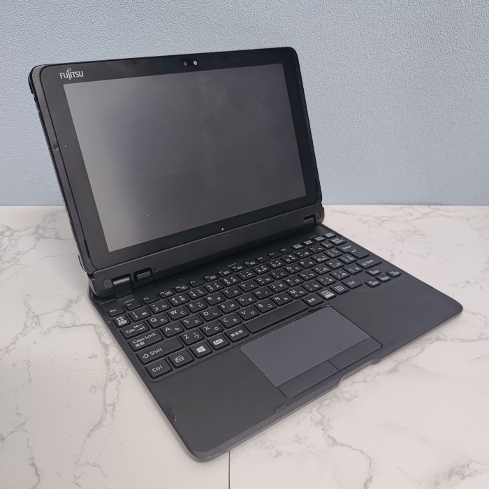 Laptop Fujitsu Lifebook Q508 Tablet Touchscreen 2in1 10.1inch ATOM Z8580 RAM 4G SDD 64/128GB Bekas *