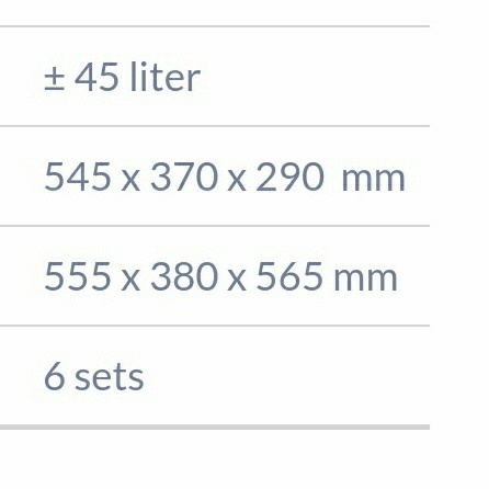 Ezy Box 45 L container box 45Liter Ezy Vindo Biggy