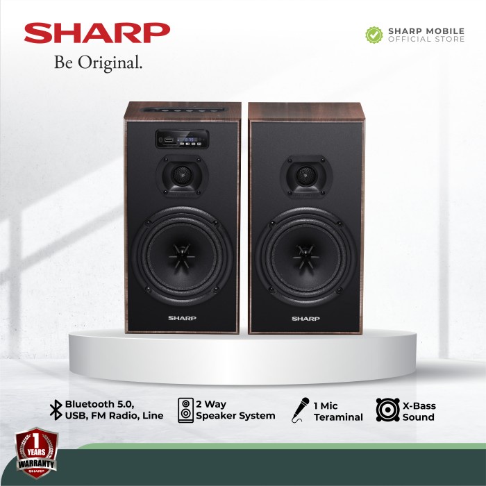 SHARP Active Speaker CBOX-B655UBO