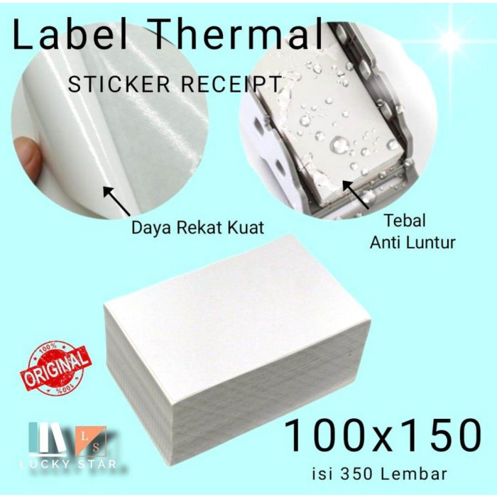 

Kertas Thermal & Continuous Paper/Lipat 350 isi 24/Dus ukuran A6