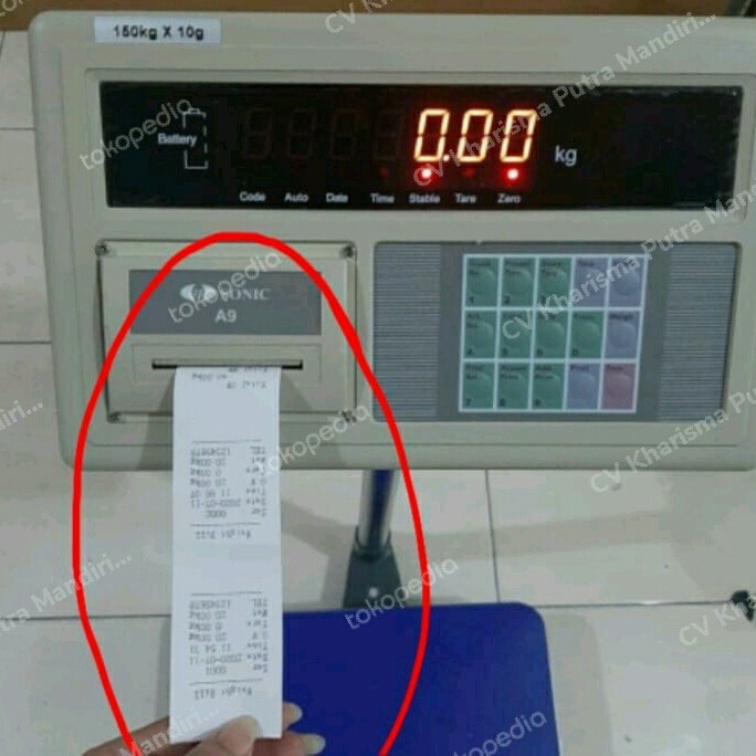 

kertas untuk printer Sonic a9p.sonic a1p