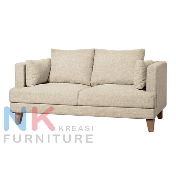 TERLARIS Tulip Sofa Kursi Tamu Minimalis 2 Seater - Sofa 2 Seater