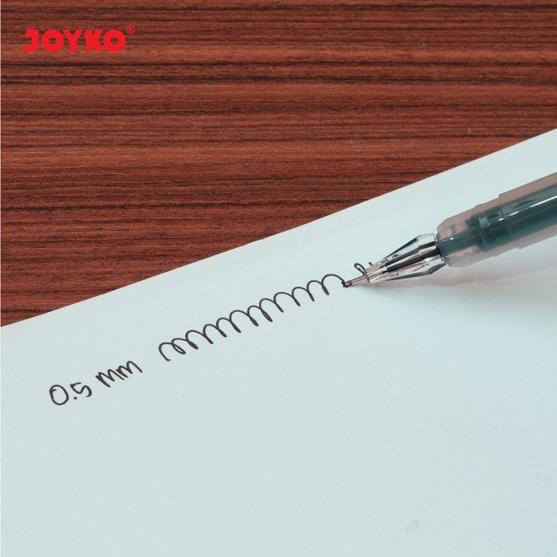 

Pulpen Gel Joyko Gp-212 Idiamond/0.5Mm ( 1Pak/12Pcs )