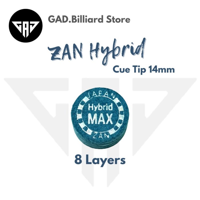 Limited.. Zan Hybrid Cue Tip Billiard Master Tip Billiard Professional