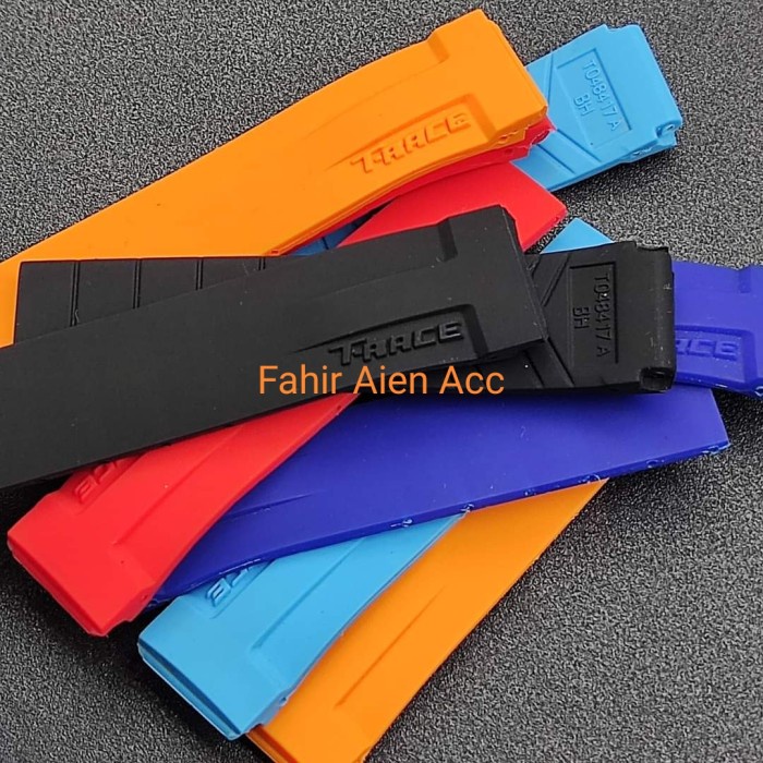 READY.. TALI JAM TISSOT T-RACE STRAP RUBBER SILICONE TISSOT TRACE