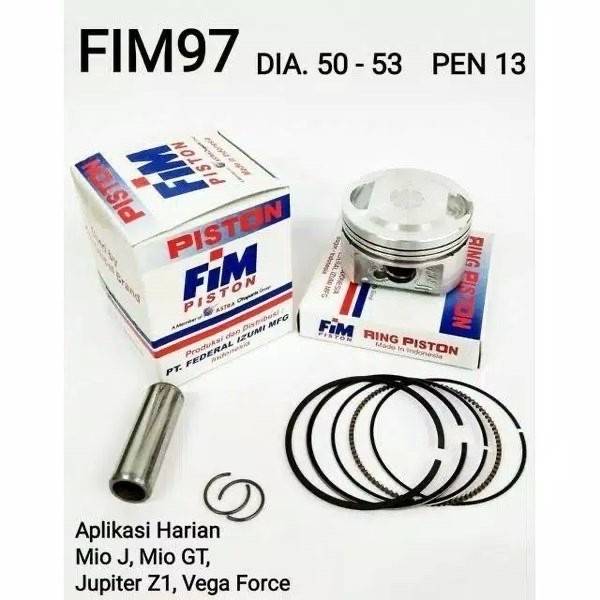 Piston Fim Yamaha Mio J Mio Soul GT Fino Injeksi 115 Pin13 FIM97