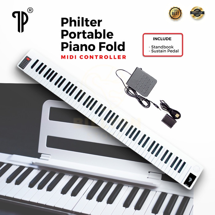 Keyboard Piano Lipat 88 Keys Portable Piano Digital Lipat 88 Nada