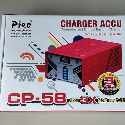 CHARGER AKI WALET PIRO OTOMATIS 5A / JAM ORIGINAL