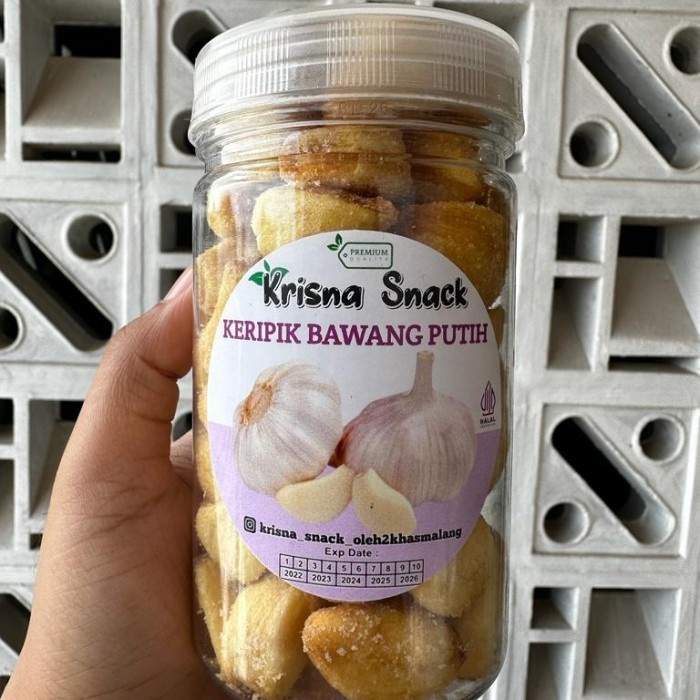 

(TopSeller) KERIPIK BAWANG PUTIH UTUH