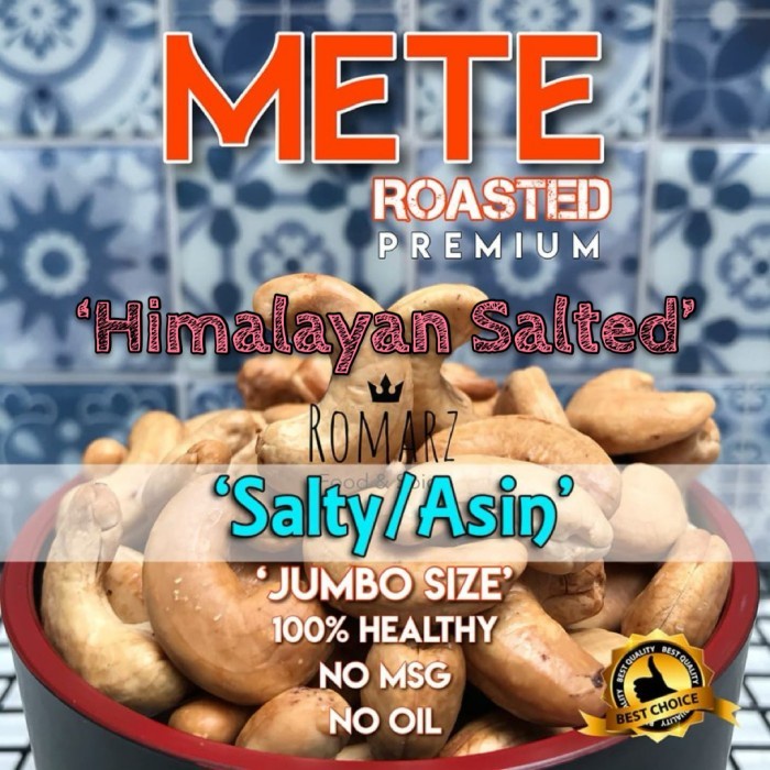 

(TopSeller) KACANG MEDE OVEN JUMBO ASIN 250gr / MEDE PANGGANG / MENTE OVEN ASIN