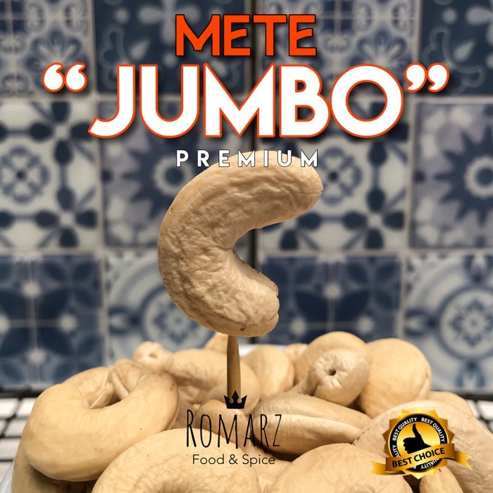 

(TopSeller) KACANG METE JUMBO MENTAH KACANG MEDE MENTE MENTAH JUMBO 500gr