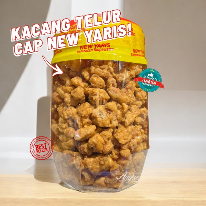 

(TopSeller) Kacang Telur Bawang cap Yaris (Tidak Pedas)