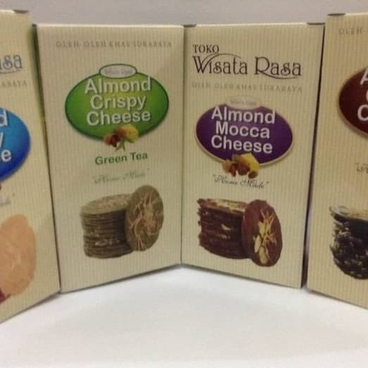 

(TopSeller) almond crispy cheese wisata rasa 100% ori best price