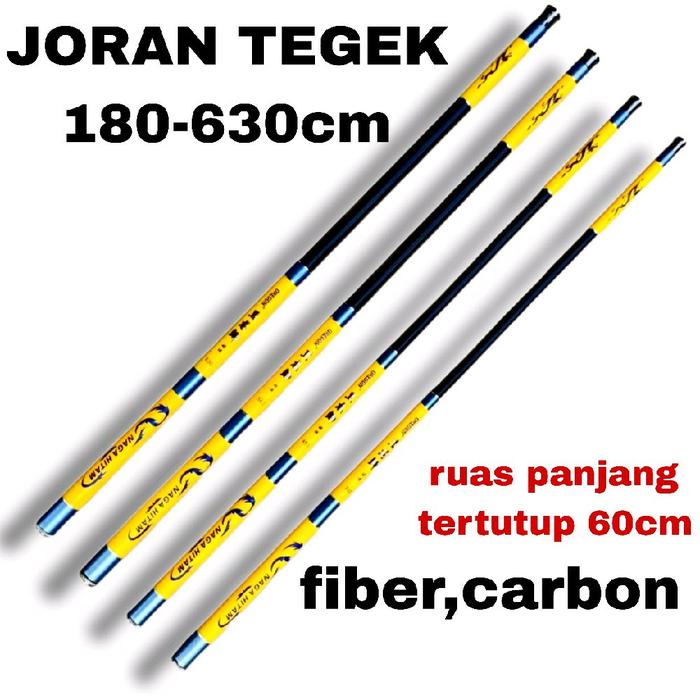 (Free Ongkir) joran tegek pancing panjang 4.5 meter joran pancing joran Ikan Terlaris Termurah Promo
