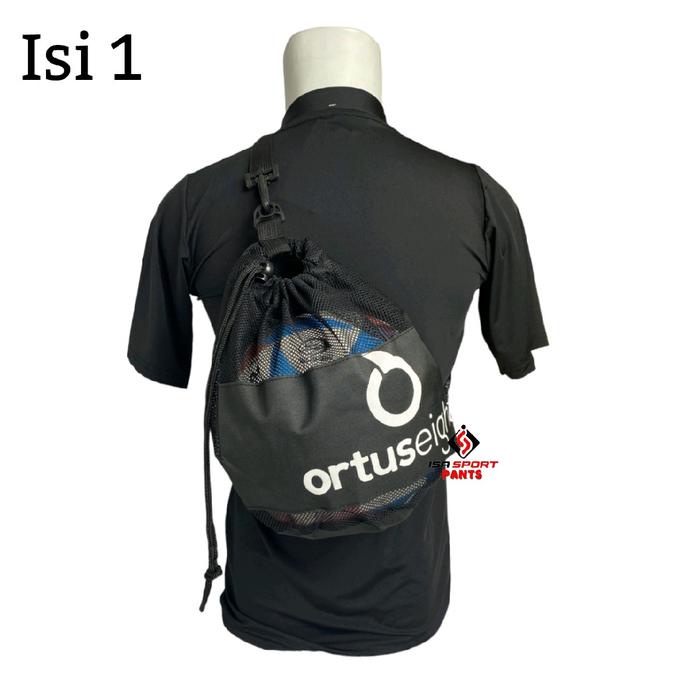 Tas Tempat Bola Sepak Futsal Volley/Keranjang Bola Sepak no 5/Tas Bola Isi 2 Tas Bola isi 4/ Tas