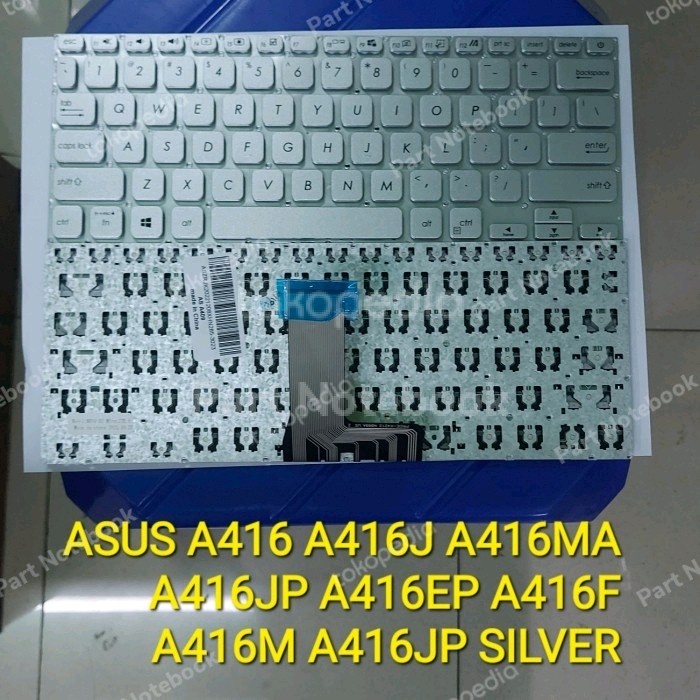 Keyboard Asus Vivobook A416 A416M A416Ma A416J A416Jp A416F Silver