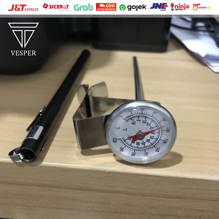 Thermometer air / thermometer kopi / thermometer minuman stainless