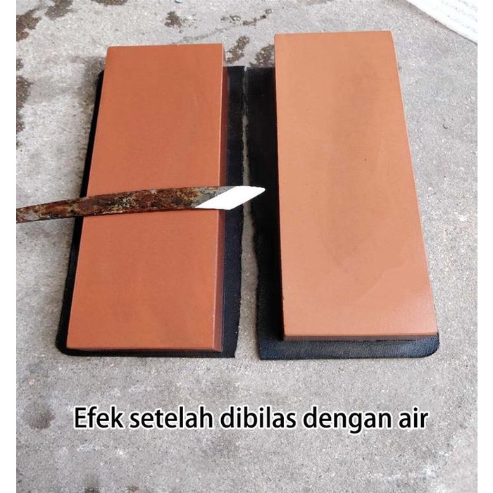 Batu Asahan Pisau Grid Whetstone Knife Sharpener Batu Asah Professional Pengasah Pisau Whetstone