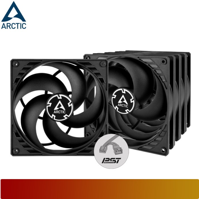 Arctic P14 Pwm Pst Pack Of 5 Value Pack Pressure-Optimised 140 Mm