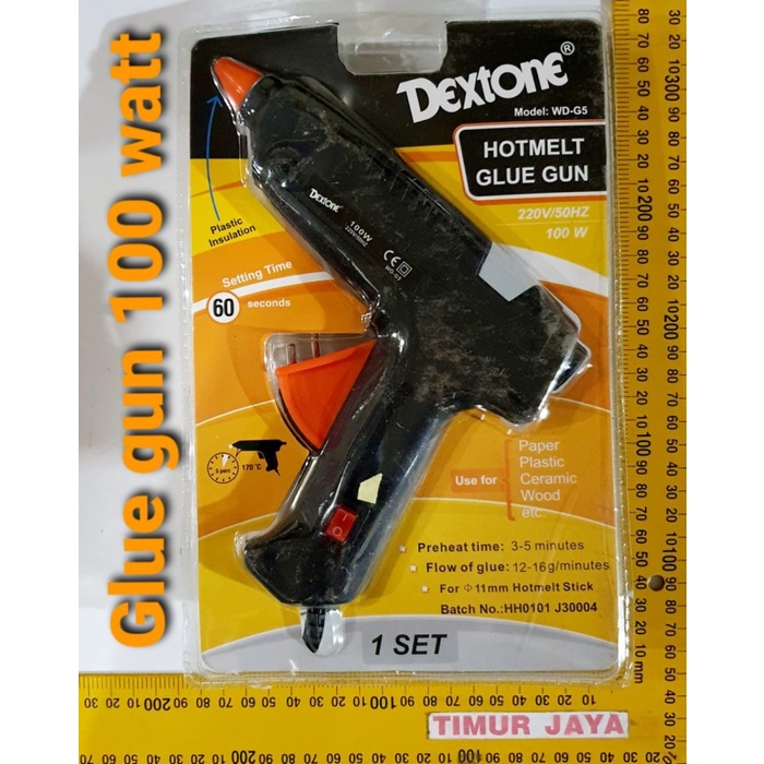 

Glue Gun Dextone 100 Watt / Lem Tembak Besar 100W-wd G5 Tekiro Nankai