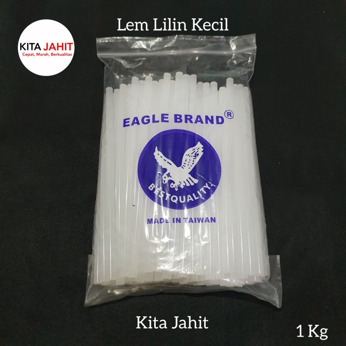 

Lem Lilin Kecil Merek EAGLE Kiloan/ Lem Tembak